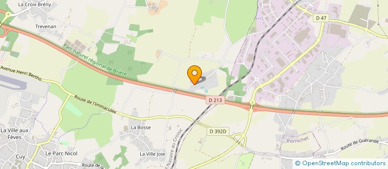 localisation de l'entreprise AB NEGOCE à LA BAULE-ESCOUBLAC