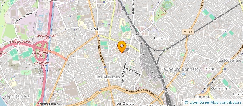 localisation de l'entreprise AB OVO à TOULOUSE