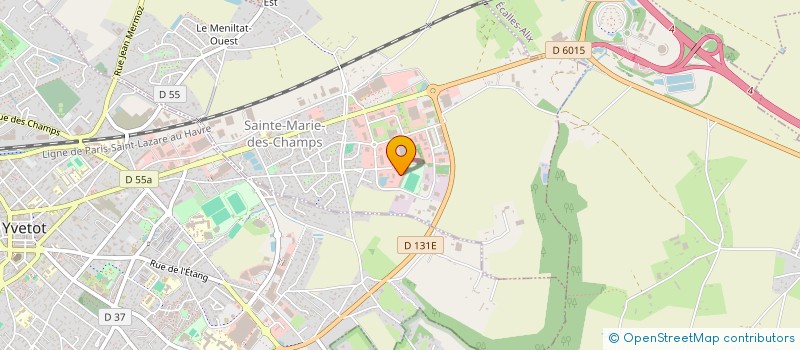 localisation de l'entreprise AB P SOLUTIONS TOITURE  SAINTE-MARIE-DES-CHAMPS