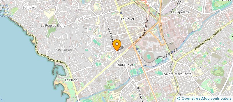 localisation de l'entreprise AB PARADIS à MARSEILLE