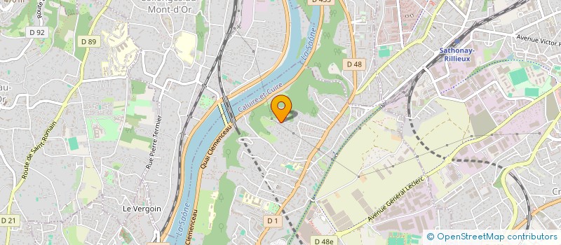 localisation de l'entreprise AB PARTICIPATION  CALUIRE-ET-CUIRE