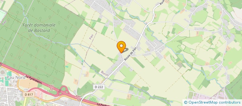 localisation de l'entreprise AB PEINTURE - ADNANI BOUAZZA  BUROS