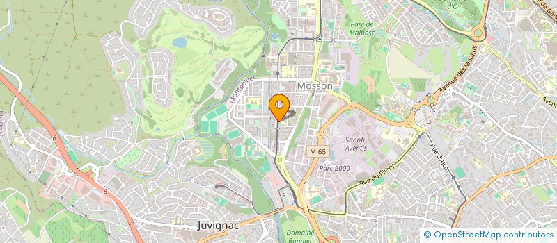localisation de l'entreprise AB PICO SPORTS à MONTPELLIER