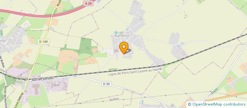 localisation de l'entreprise AB PIQUAGE  RAFFETOT