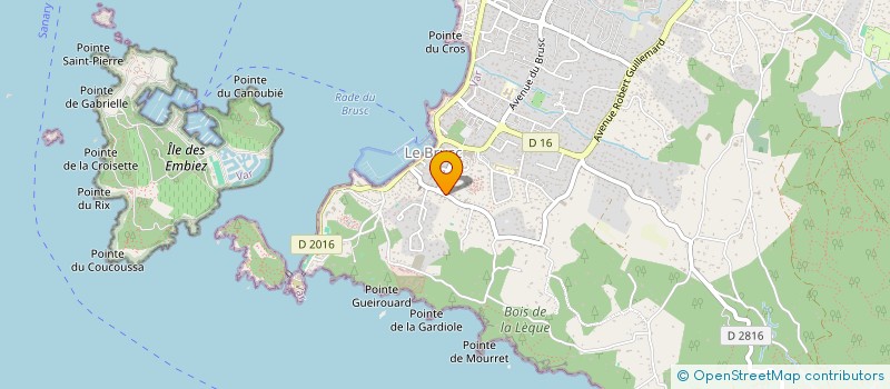 localisation de l'entreprise AB-PLANET à SIX-FOURS-LES-PLAGES