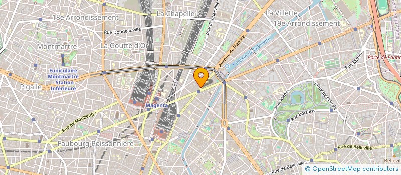 localisation de l'entreprise AB PLASTIC à PARIS