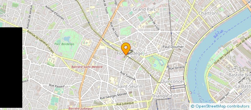 localisation de l'entreprise AB PLUS 2 à BORDEAUX