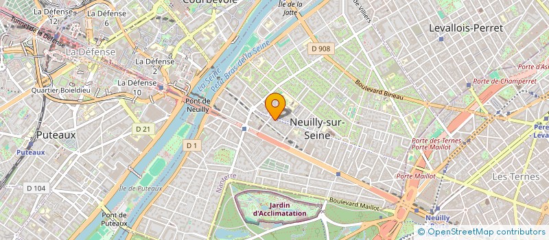 localisation de l'entreprise AB PLUS à NEUILLY-SUR-SEINE