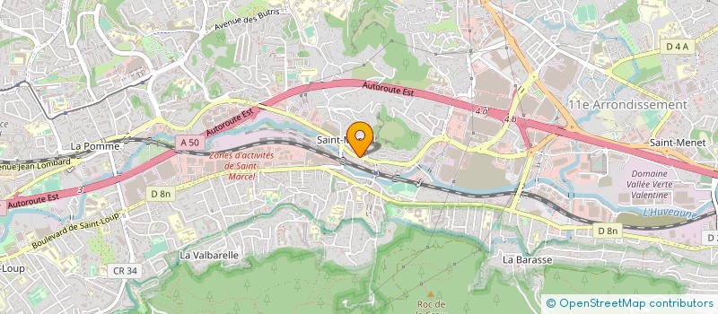 localisation de l'entreprise AB PLUS à MARSEILLE