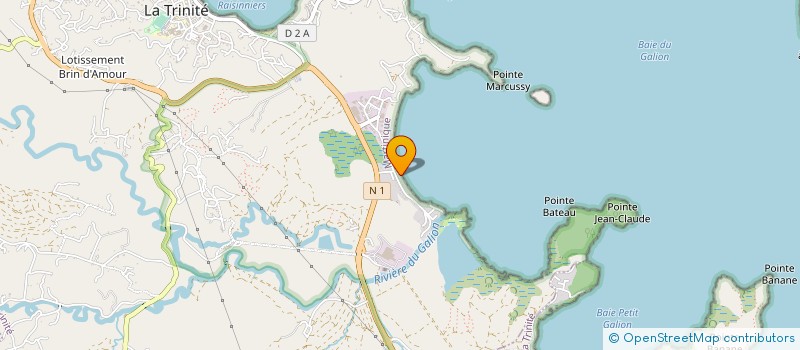 localisation de l'entreprise AB PRINT  TRINITE