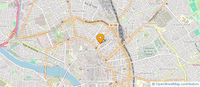 localisation de l'entreprise AB PRO SERVICES à TOULOUSE