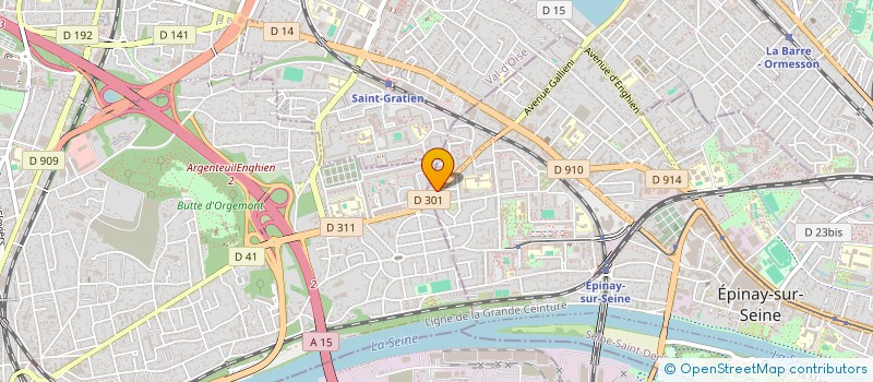 localisation de l'entreprise AB PROFS A DOMICILE à EPINAY-SUR-SEINE