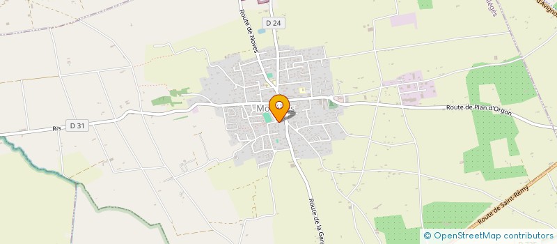 localisation de l'entreprise AB PROJECT à MOLLEGES
