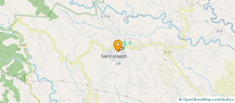 localisation de l'entreprise AB PROJETS  SAINT-JOSEPH