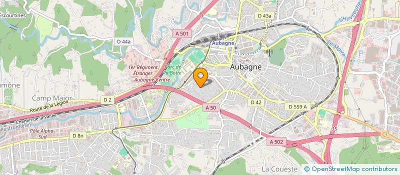 localisation de l'entreprise AB.PROM à AUBAGNE