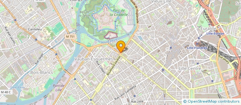 localisation de l'entreprise AB PROPERTY à LILLE