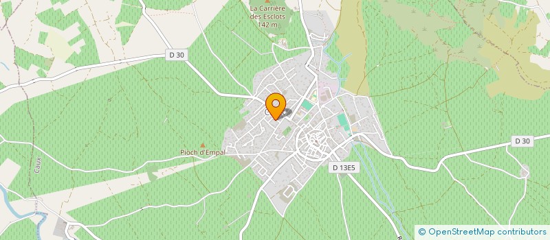 localisation de l'entreprise AB RACING  CAUX