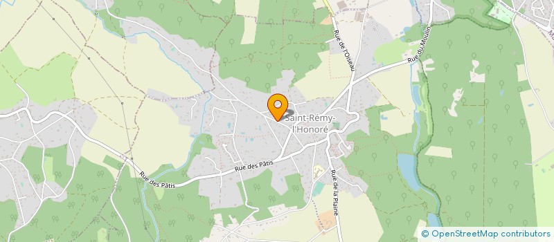 localisation de l'entreprise AB RAMONAGE à SAINT-REMY-L'HONORE