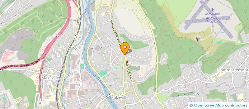 localisation de l'entreprise AB RENO  MALZEVILLE