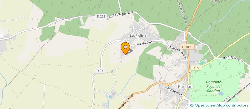 localisation de l'entreprise AB RENOV  VILLENEUVE-LES-CERFS