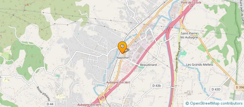 localisation de l'entreprise AB RENOVATION à AUBAGNE