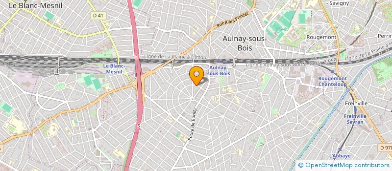 localisation de l'entreprise AB REPARE à AULNAY-SOUS-BOIS