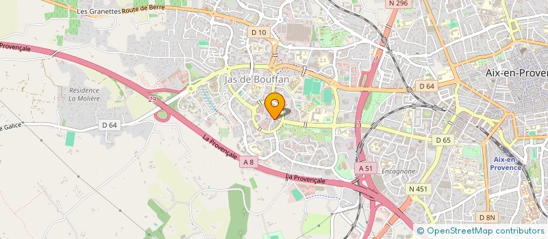 localisation de l'entreprise AB REUSSITE REPARE à AIX-EN-PROVENCE