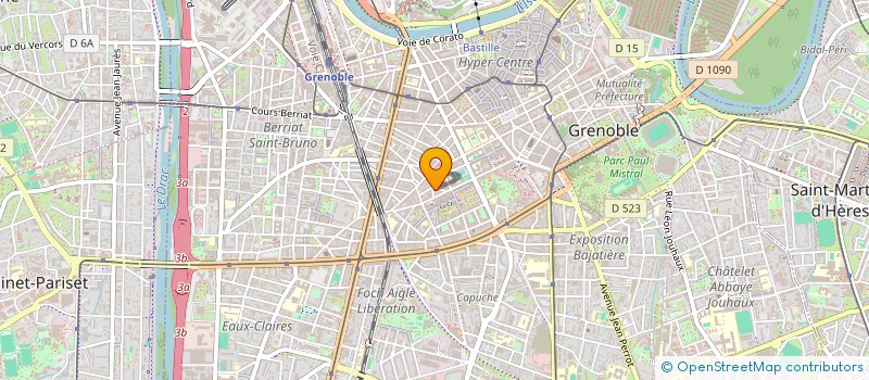 localisation de l'entreprise AB RF 38  GRENOBLE