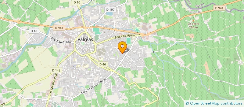 localisation de l'entreprise AB ROAD à VALREAS