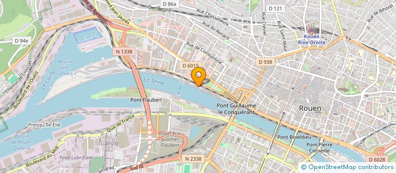 localisation de l'entreprise AB ROUEN à LEVALLOIS-PERRET