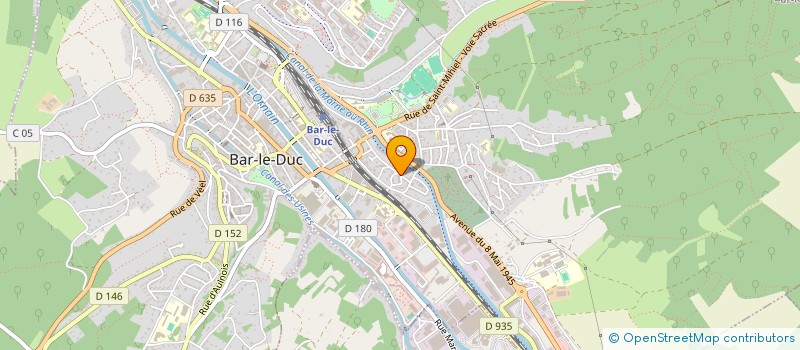 localisation de l'entreprise AB'S VTC à BAR-LE-DUC