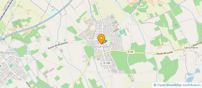 localisation de l'entreprise AB SARL  LANSARGUES