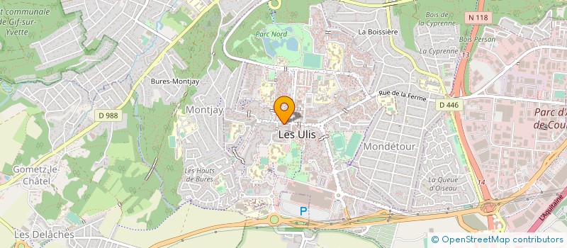 localisation de l'entreprise AB SECURITY à LES ULIS