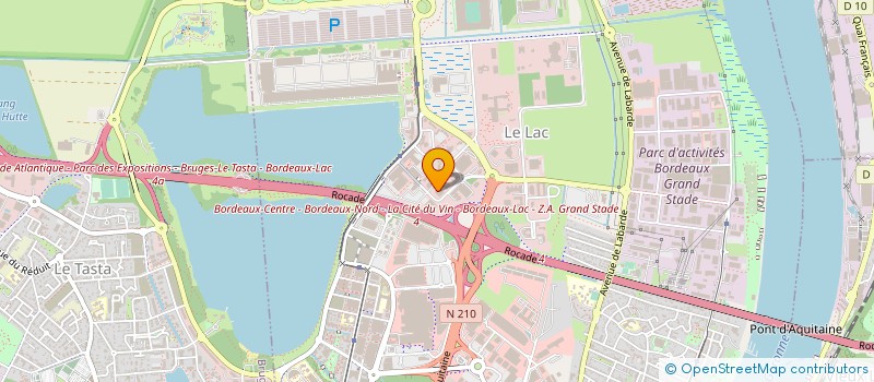 localisation de l'entreprise AB SELECTION à BORDEAUX