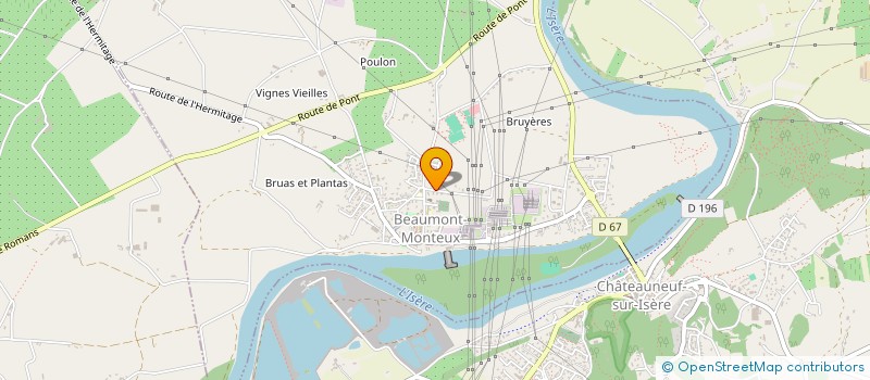 localisation de l'entreprise AB SELECTION  BEAUMONT-MONTEUX