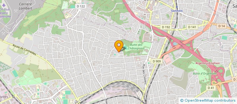 localisation de l'entreprise AB - SERVICES  ARGENTEUIL