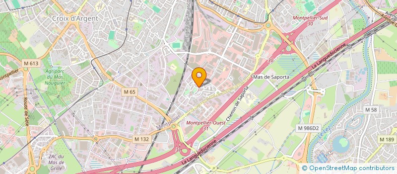 localisation de l'entreprise AB SHOP  MONTPELLIER