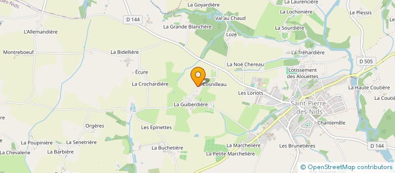 localisation de l'entreprise AB-SOLUCE à SAINT-PIERRE-DES-NIDS