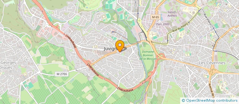 localisation de l'entreprise AB-ST JEAN à JUVIGNAC