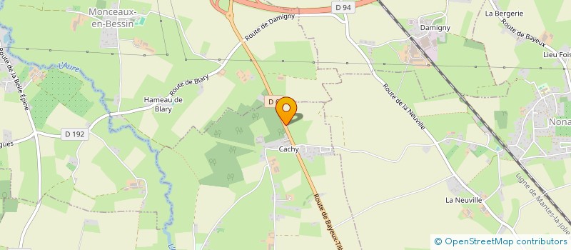 localisation de l'entreprise AB STRATEGIE & DEVELOPPEMENT  ELLON