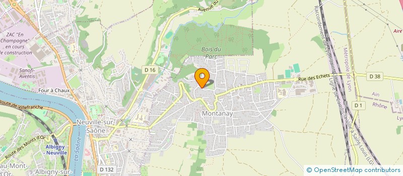 localisation de l'entreprise AB STYLEECO  MONTANAY