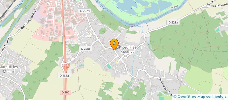 localisation de l'entreprise AB TAXI 77 à NANTEUIL-LES-MEAUX