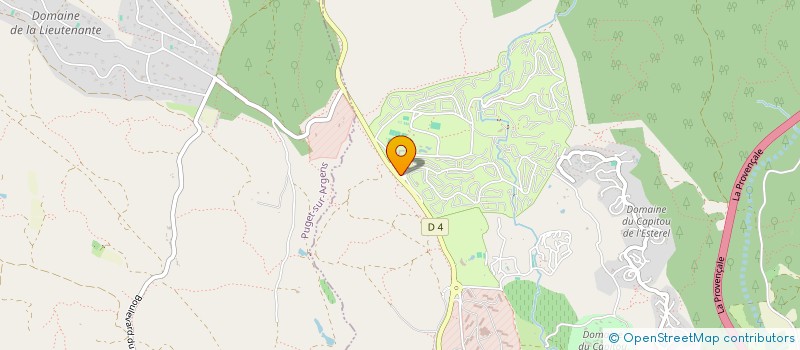 localisation de l'entreprise AB TAXIS D'ARGENS à FREJUS