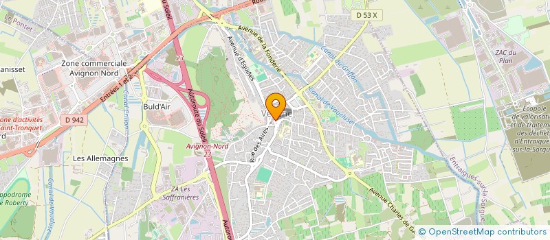 localisation de l'entreprise AB TONEGUZZO  VEDENE