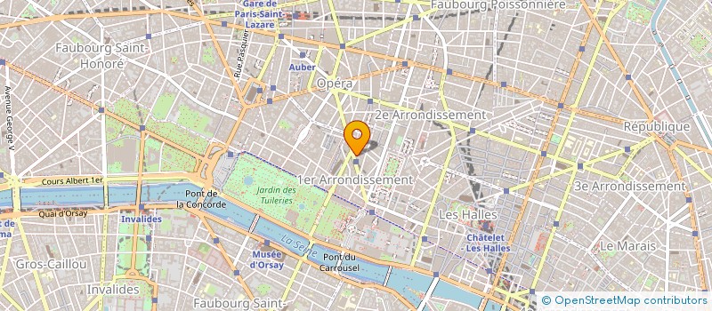 localisation de l'entreprise AB TRADING à PARIS
