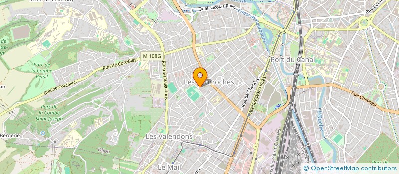 localisation de l'entreprise AB TRANSPORTS DIJON à DIJON