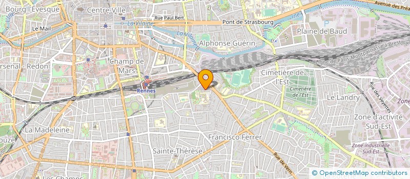 localisation de l'entreprise AB TRAVAUX CONCEPT à CESSON-SEVIGNE