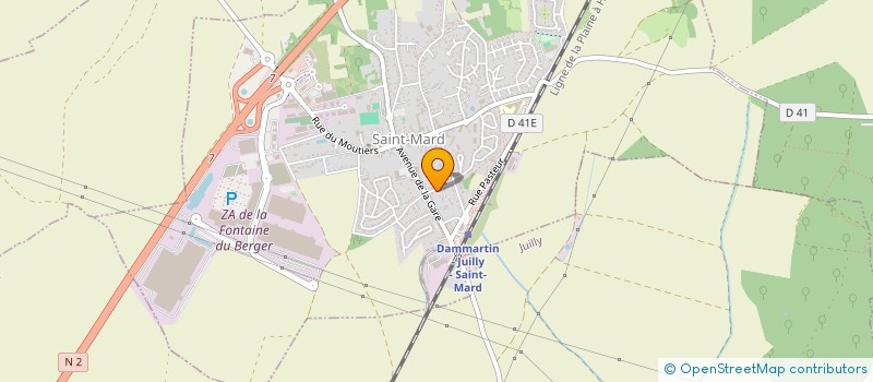 localisation de l'entreprise AB TRUCK NEGOCE à LES LILAS