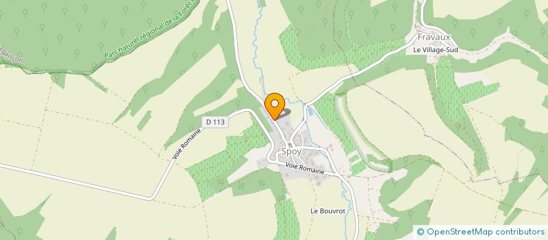 localisation de l'entreprise AB VINES à MEURVILLE
