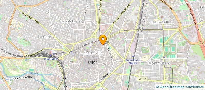localisation de l'entreprise AB VSM PRODUCTIONS à DIJON
